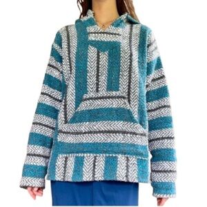 ❤️ 🆕 WILCOR Baja Joe Mexican Baja jacket (hooded) Size small unisex